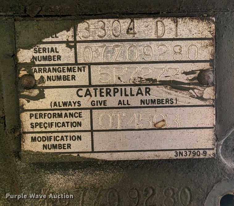 image for item LN9014 Caterpillar 3304  engine