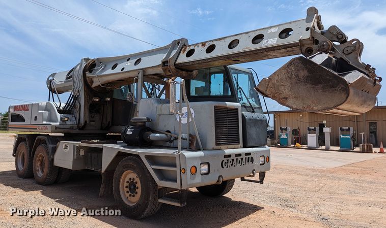 image for item LN9018 2007 Gradall XL4100 II  wheeled excavator