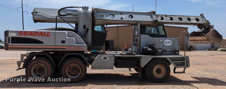 image for item LN9018 2007 Gradall XL4100 II  wheeled excavator