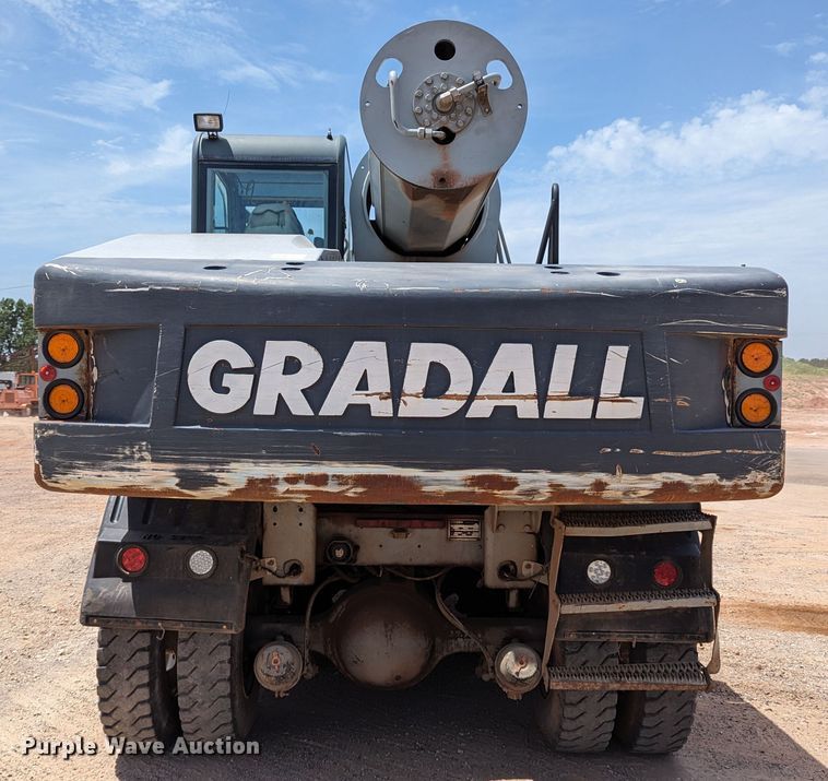 image for item LN9018 2007 Gradall XL4100 II  wheeled excavator