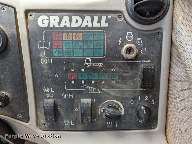 image for item LN9018 2007 Gradall XL4100 II  wheeled excavator