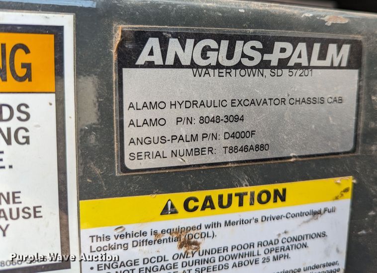 image for item LN9018 2007 Gradall XL4100 II  wheeled excavator