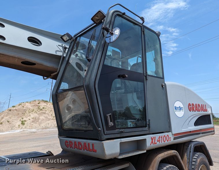 image for item LN9018 2007 Gradall XL4100 II  wheeled excavator