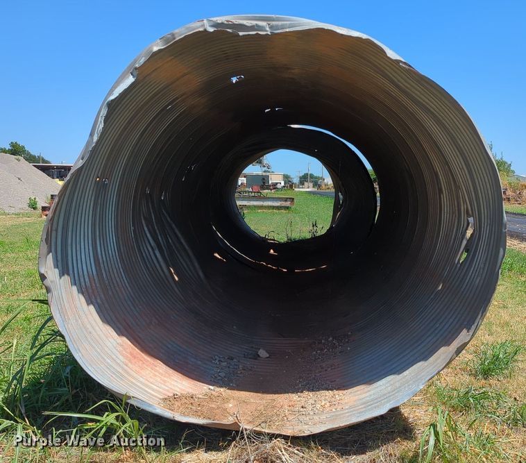 image for item LN9024 (2) steel culverts