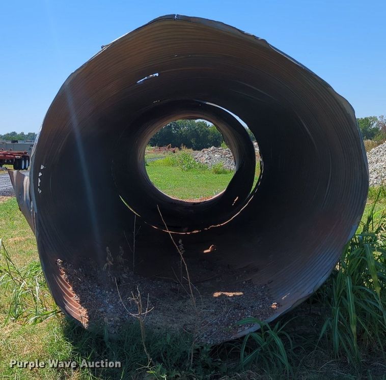 image for item LN9024 (2) steel culverts
