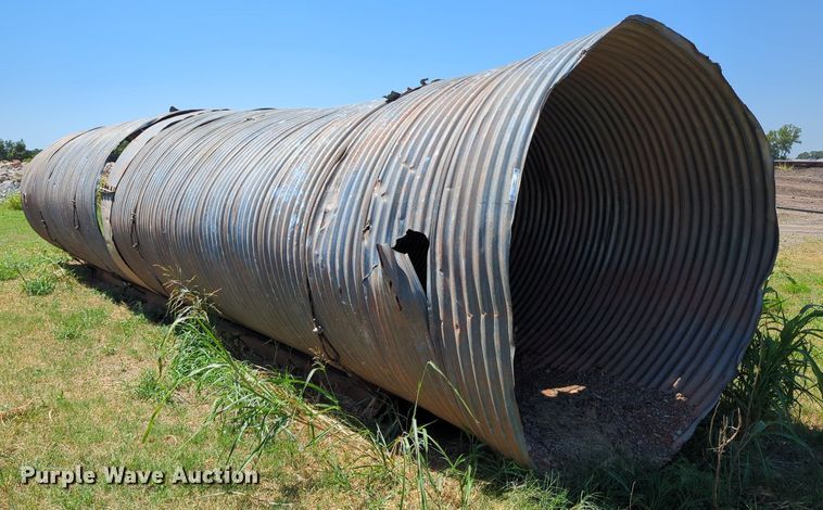 image for item LN9024 (2) steel culverts
