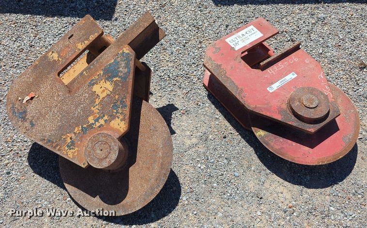 image for item LN9025 (2) Ultra-Cut 18" asphalt cutters