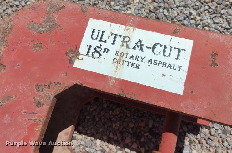 image for item LN9025 (2) Ultra-Cut 18" asphalt cutters