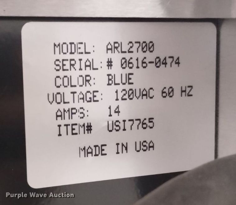 image for item LP9656 USI ARL2700  laminator