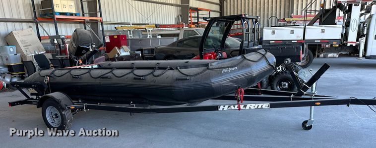 image for item LQ9009 2017 Zodiac MilPro  inflatable boat