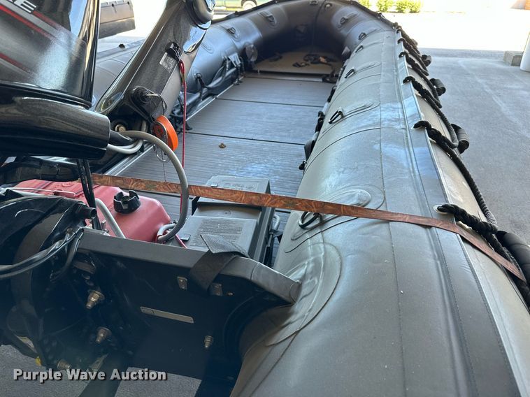 image for item LQ9009 2017 Zodiac MilPro  inflatable boat