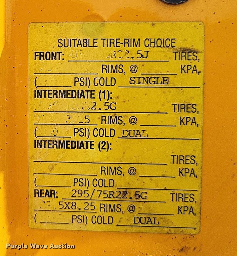 image for item LS9636 2006 International 7400  dump truck