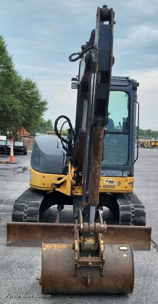 image for item LS9642 2008 John Deere 50D  mini excavator