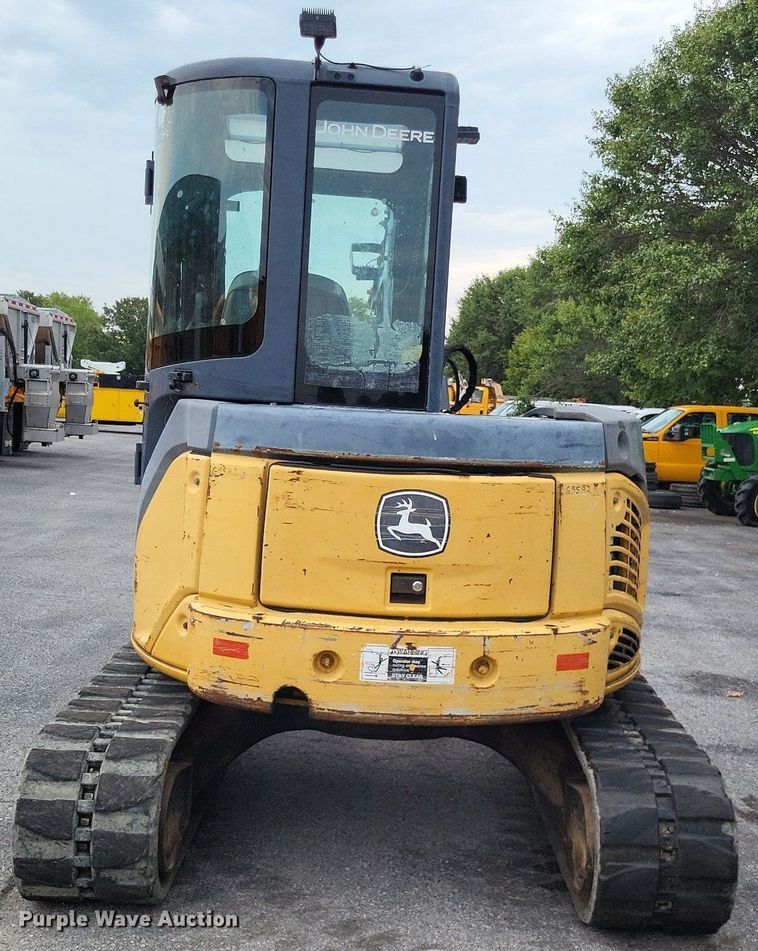 image for item LS9642 2008 John Deere 50D  mini excavator