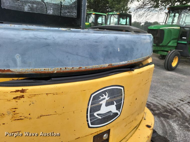 image for item LS9642 2008 John Deere 50D  mini excavator