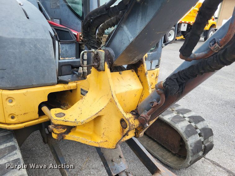 image for item LS9642 2008 John Deere 50D  mini excavator