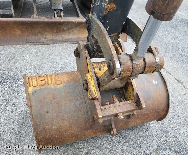 image for item LS9642 2008 John Deere 50D  mini excavator