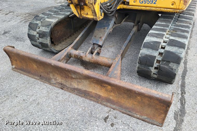 image for item LS9642 2008 John Deere 50D  mini excavator