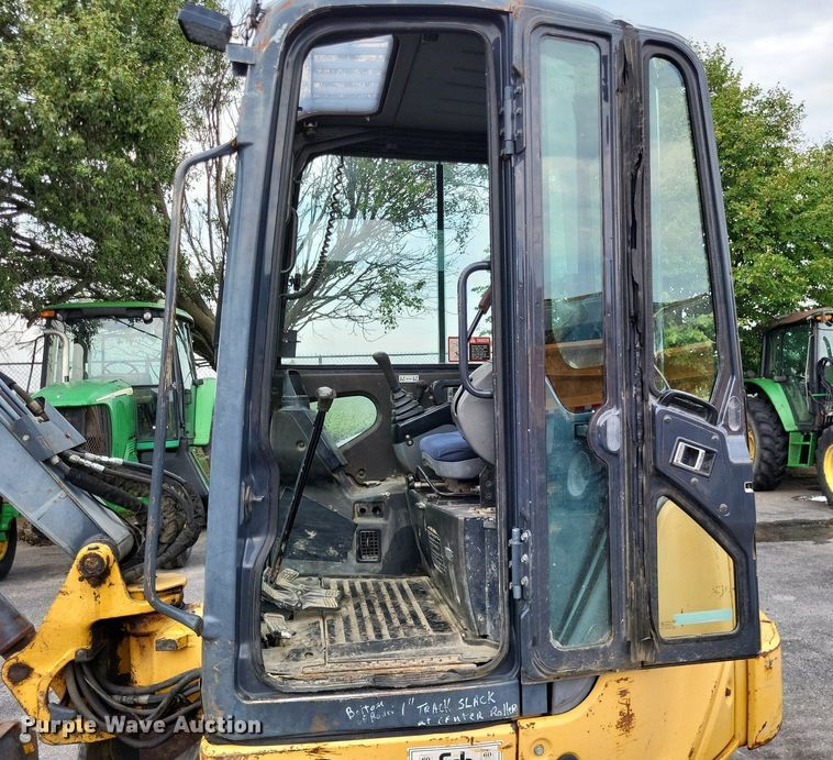 image for item LS9642 2008 John Deere 50D  mini excavator