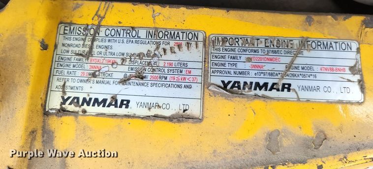 image for item LS9642 2008 John Deere 50D  mini excavator