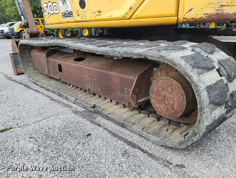 image for item LS9642 2008 John Deere 50D  mini excavator