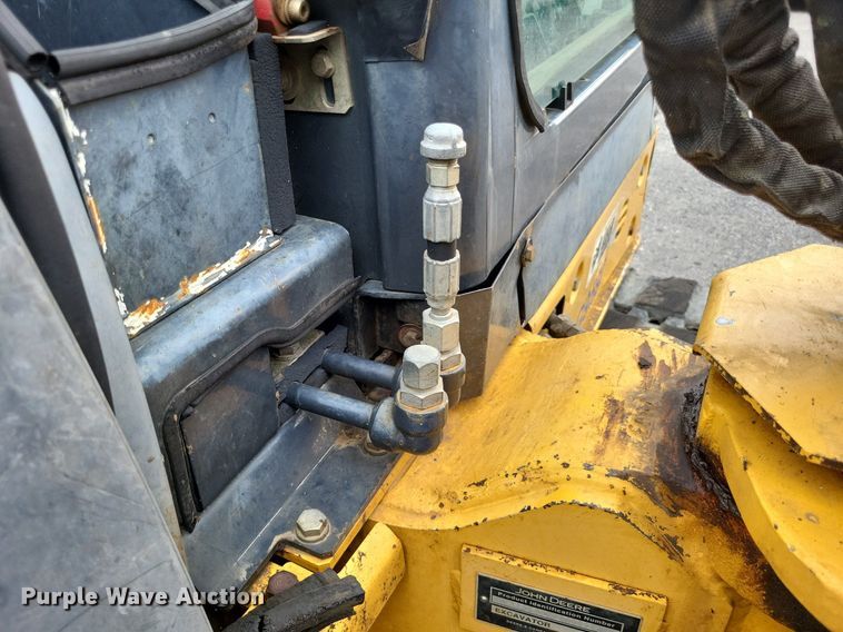 image for item LS9642 2008 John Deere 50D  mini excavator