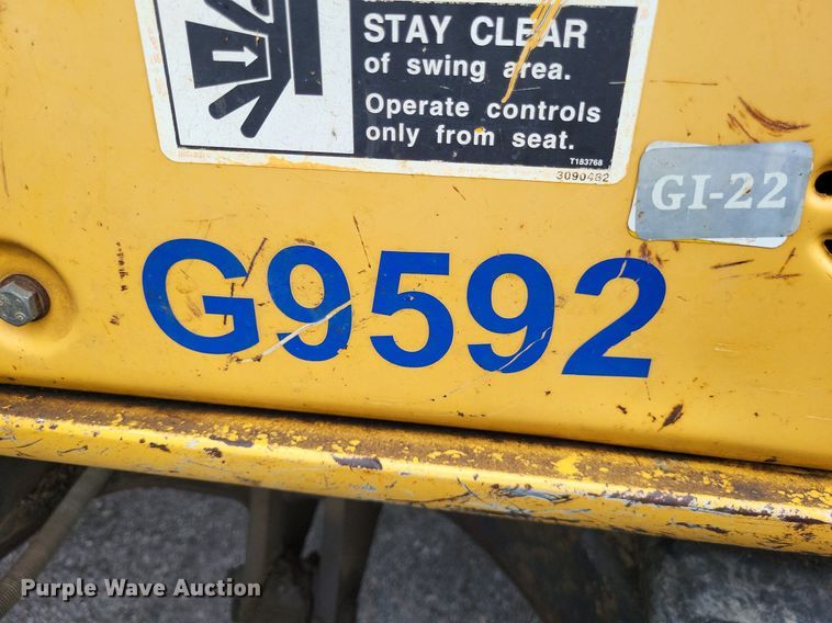 image for item LS9642 2008 John Deere 50D  mini excavator