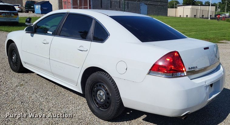 image for item LS9643 2011 Chevrolet Impala Police Cruiser