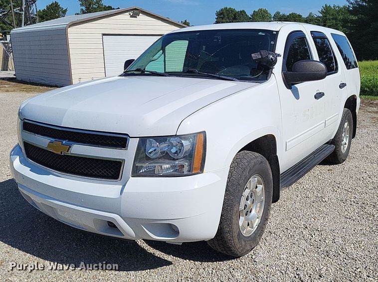 image for item LS9644 2013 Chevrolet Tahoe Police  SUV