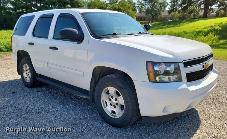 image for item LS9644 2013 Chevrolet Tahoe Police  SUV
