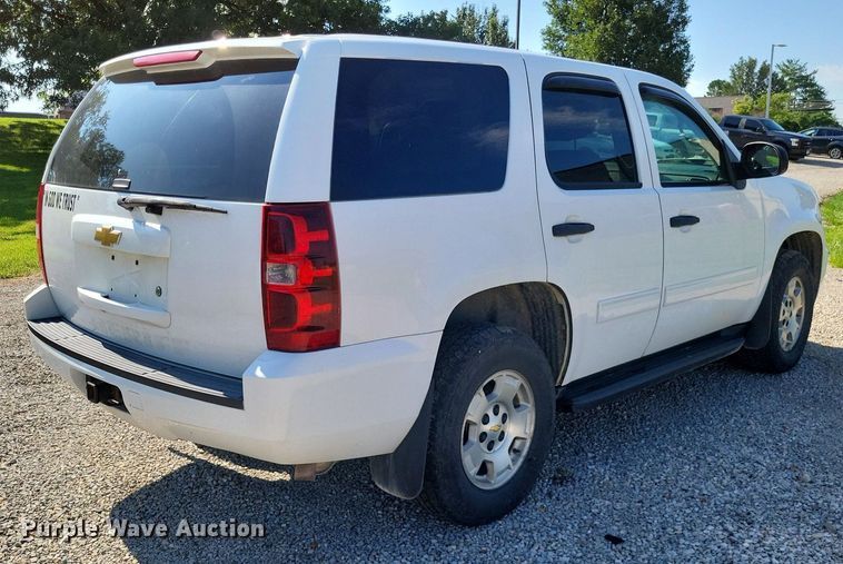 image for item LS9644 2013 Chevrolet Tahoe Police  SUV