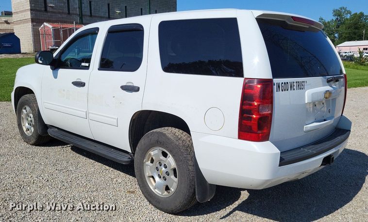 image for item LS9644 2013 Chevrolet Tahoe Police  SUV