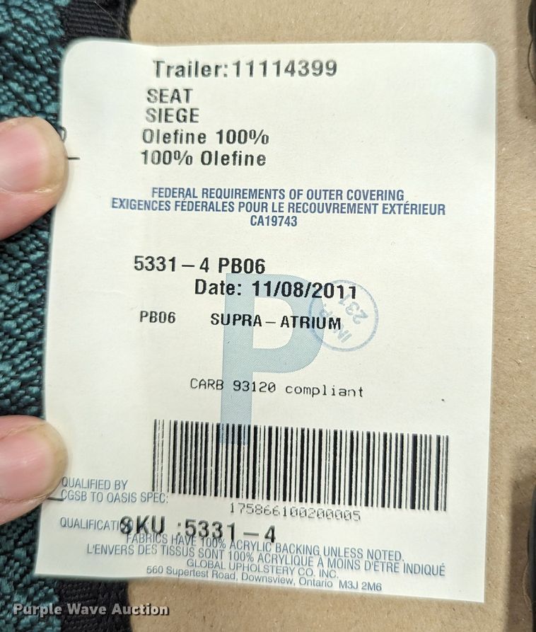 image for item LY9301 (14) Global Upholstery chairs