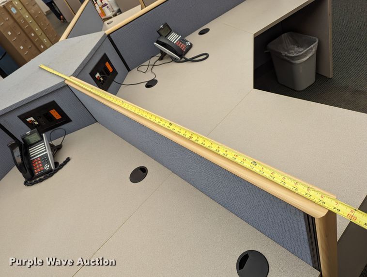 image for item LY9302 (3) pentagonal work stations