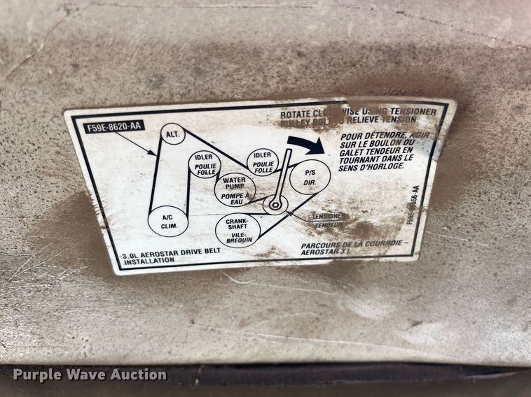 image for item ME9889 1997 Ford Aerostar  van