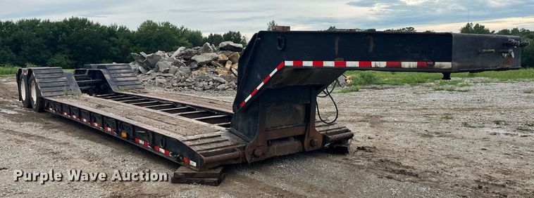 image for item MG9401 1997 Talbert  lowboy equipment trailer