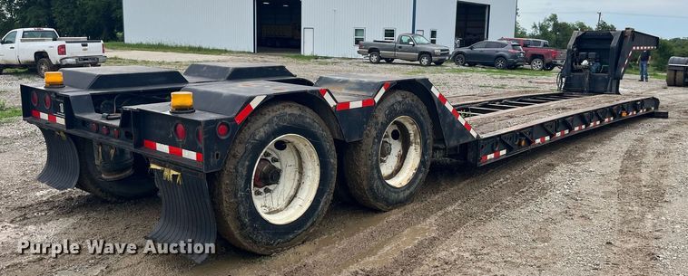 image for item MG9401 1997 Talbert  lowboy equipment trailer