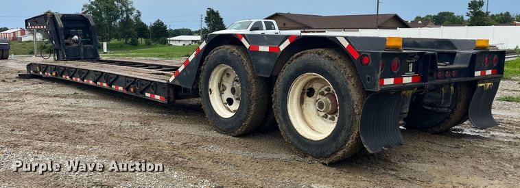 image for item MG9401 1997 Talbert  lowboy equipment trailer