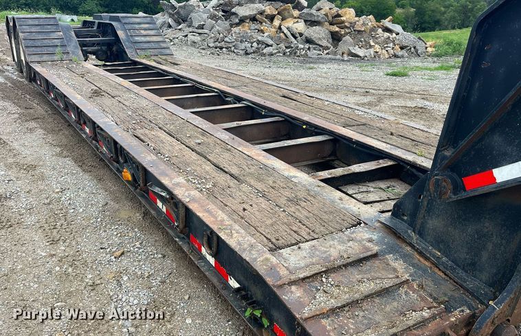 image for item MG9401 1997 Talbert  lowboy equipment trailer