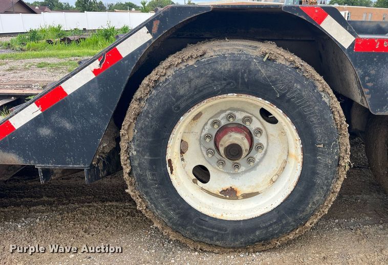 image for item MG9401 1997 Talbert  lowboy equipment trailer