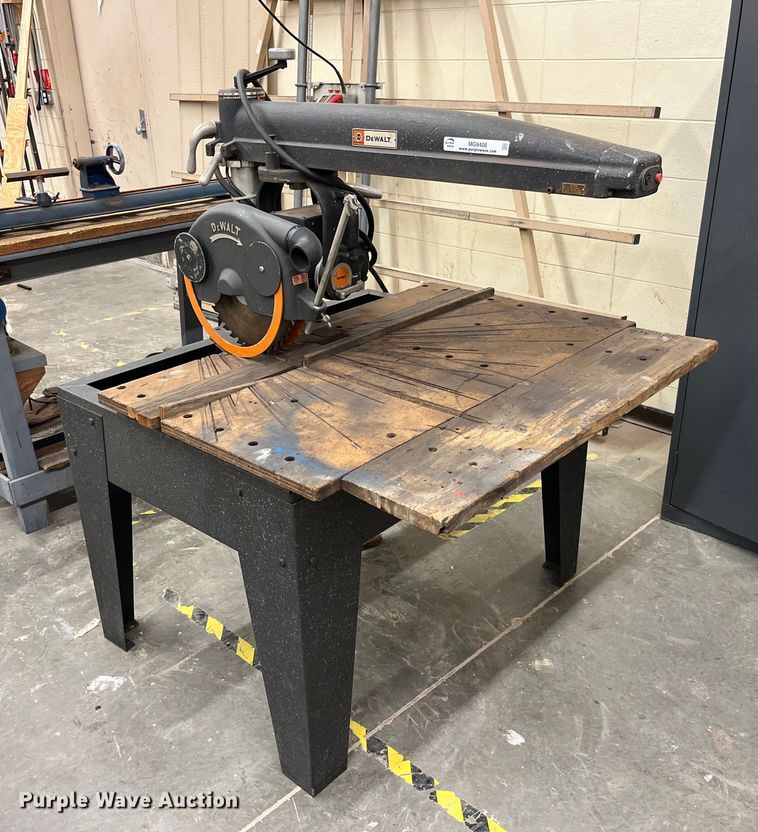 image for item MG9408 DeWalt 3516  radial arm saw