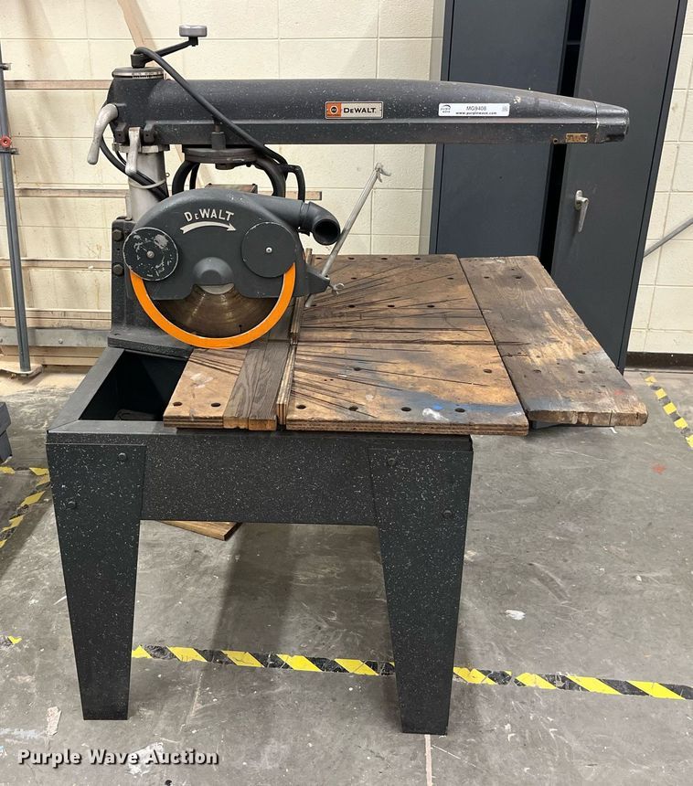 image for item MG9408 DeWalt 3516  radial arm saw