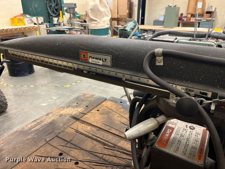 image for item MG9408 DeWalt 3516  radial arm saw
