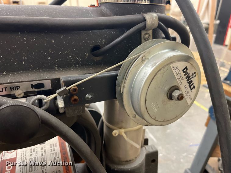 image for item MG9408 DeWalt 3516  radial arm saw