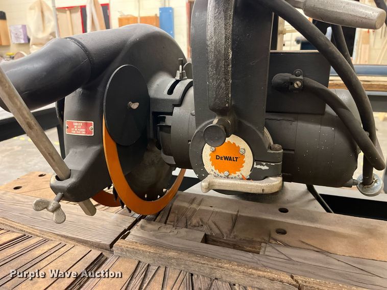 image for item MG9408 DeWalt 3516  radial arm saw