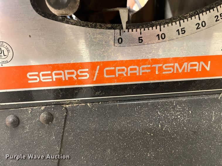 image for item MG9410 Sears Craftsman 113-299040  table saw