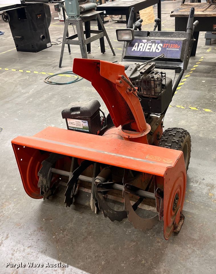 image for item MG9411 Ariens ST1336LE  snow blower