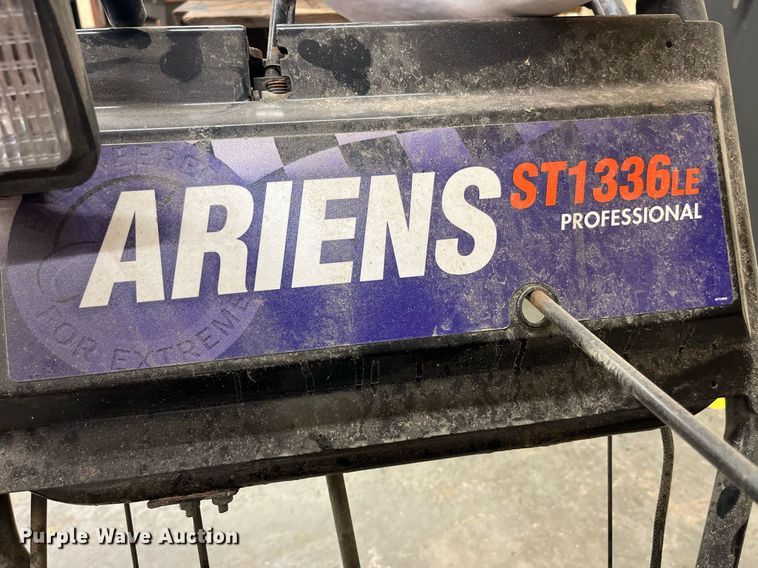 image for item MG9411 Ariens ST1336LE  snow blower