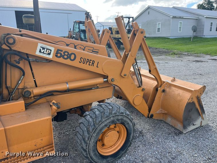 image for item MG9421 1996 Case 580 Super L  backhoe