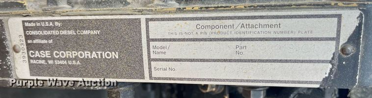 image for item MG9421 1996 Case 580 Super L  backhoe